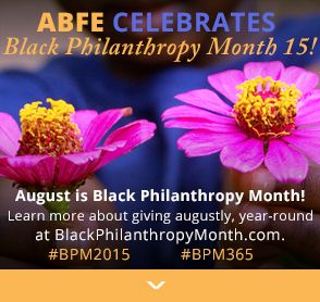 Black Philanthropy Month 2015